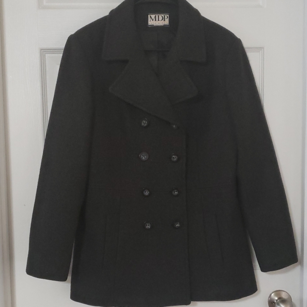Vintage Wool peacoat Mario de pinto